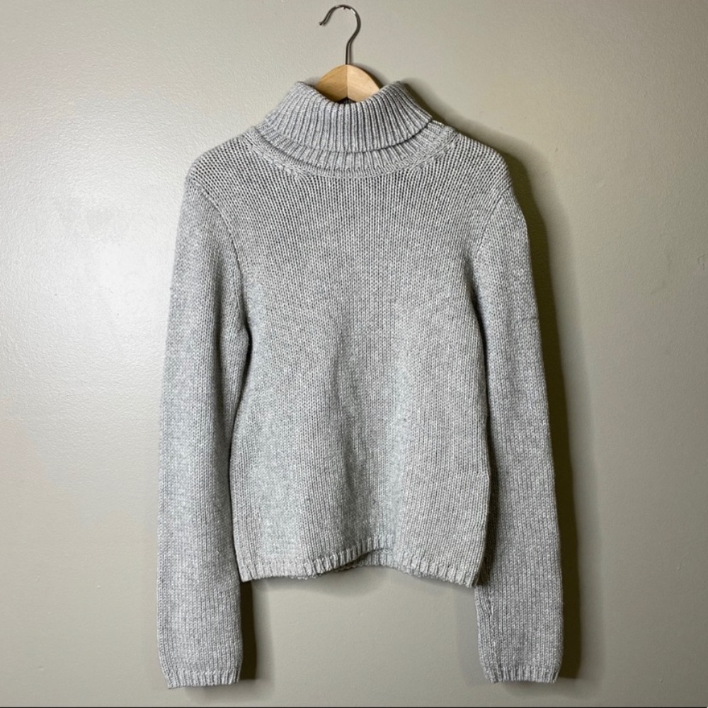 J. Crew Cashmere-blend Turtleneck Sweater